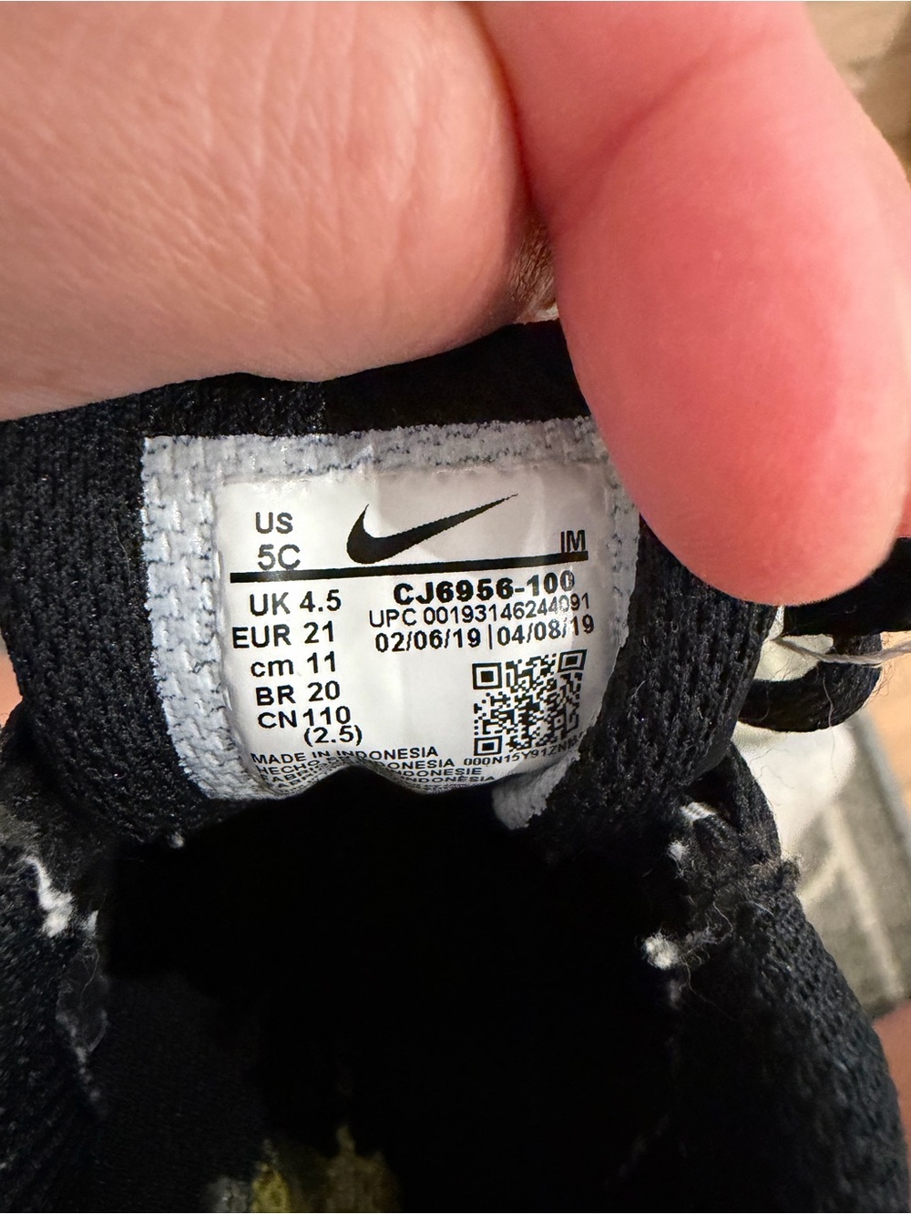 Nike Toddler Athletic Sneakers Retro - Nike Air - Picture 6 of 6